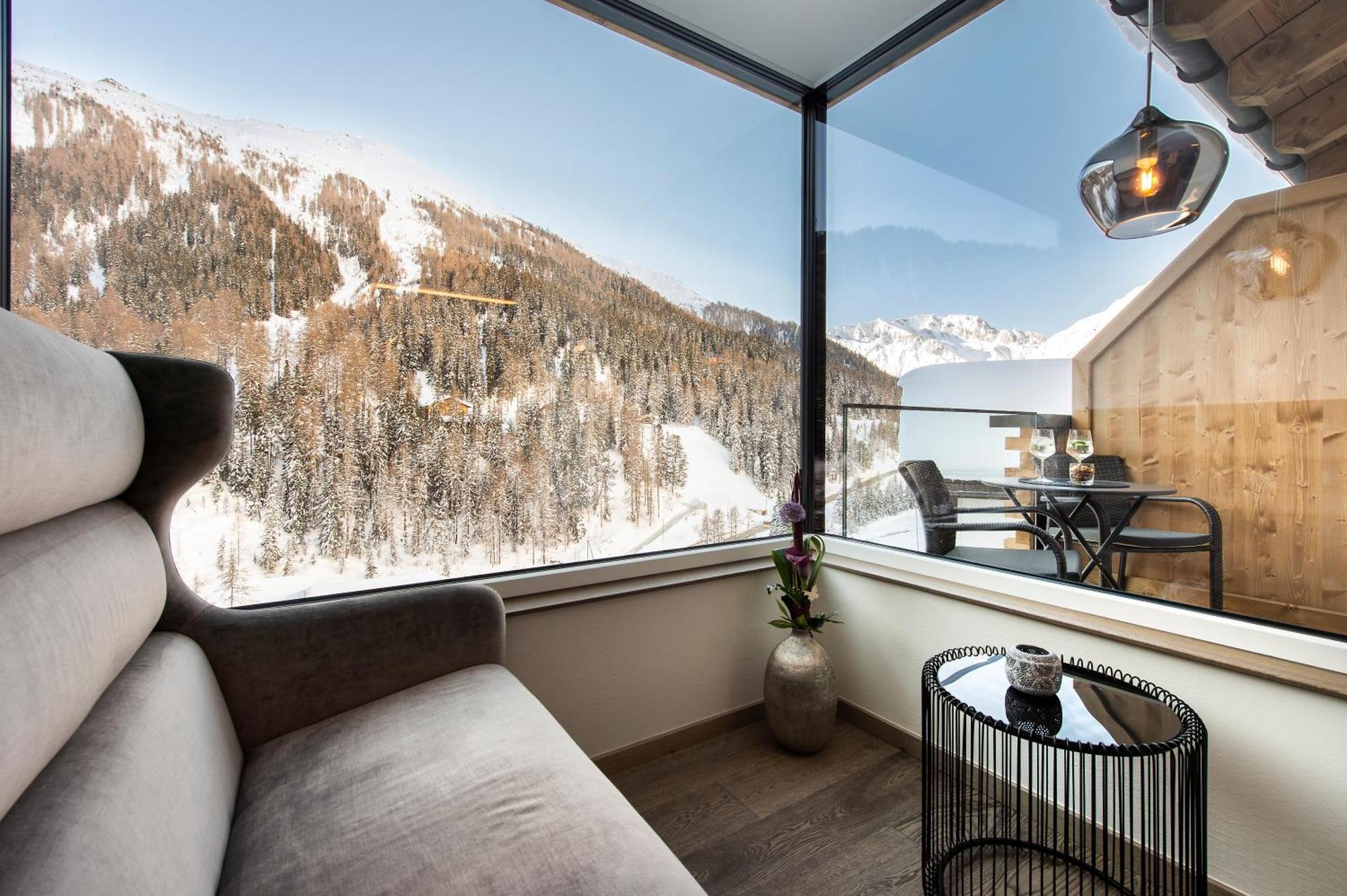 Laret Private Boutique Hotel - Adults Only Samnaun Exteriér fotografie